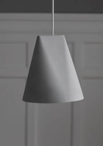 Ceiling lamp ceramic 23x23.5 cm - Light Grey - MOEBE