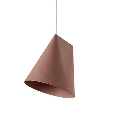 Ceiling lamp ceramic 23x23.5 cm - Terra Cotta, Wood - MOEBE