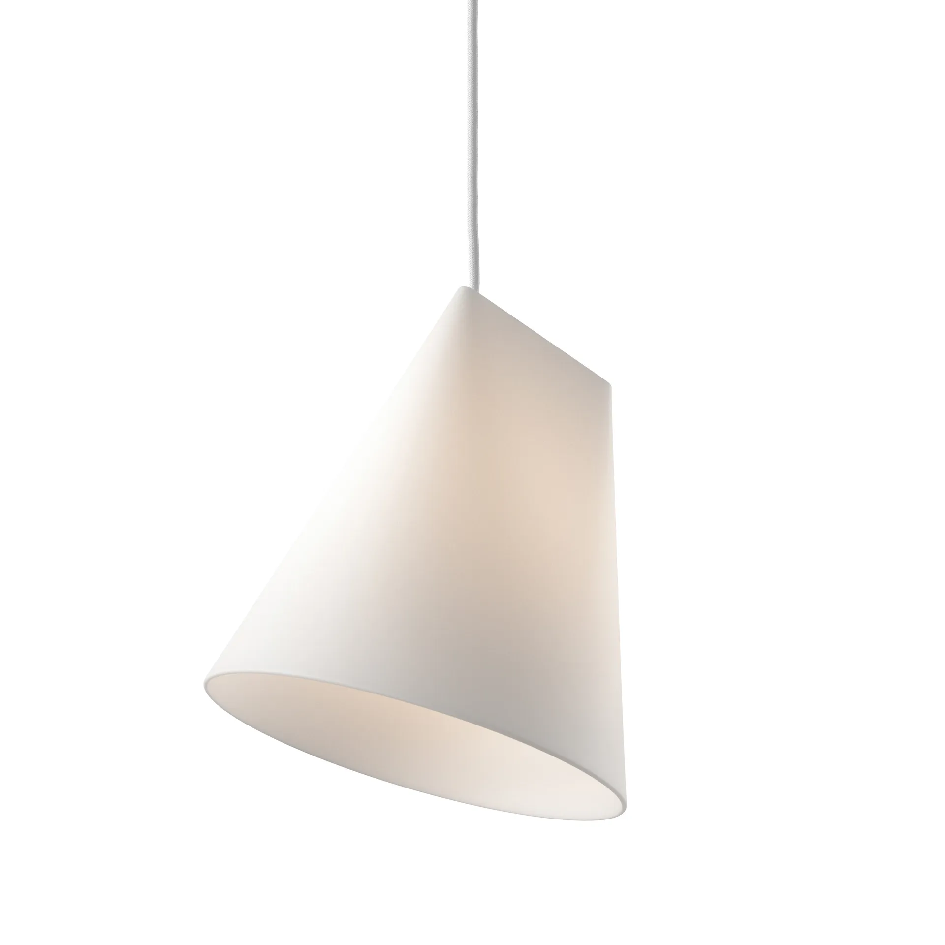 Ceiling lamp ceramic 23x23.5 cm, White MOEBE