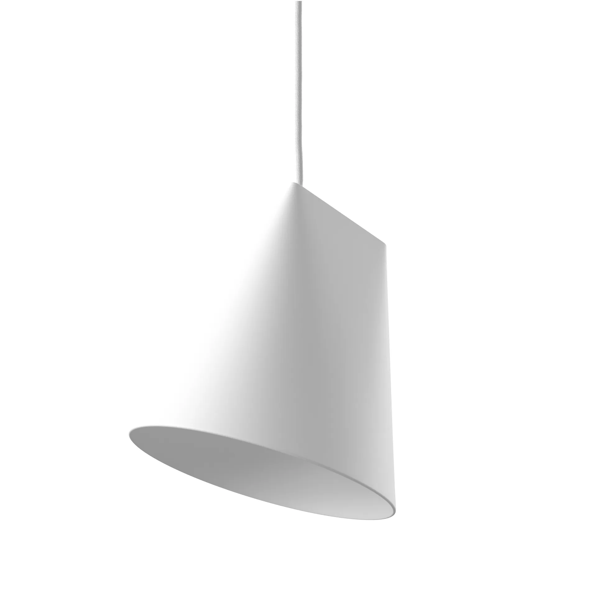 Ceiling lamp ceramic 23x23.5 cm, White MOEBE