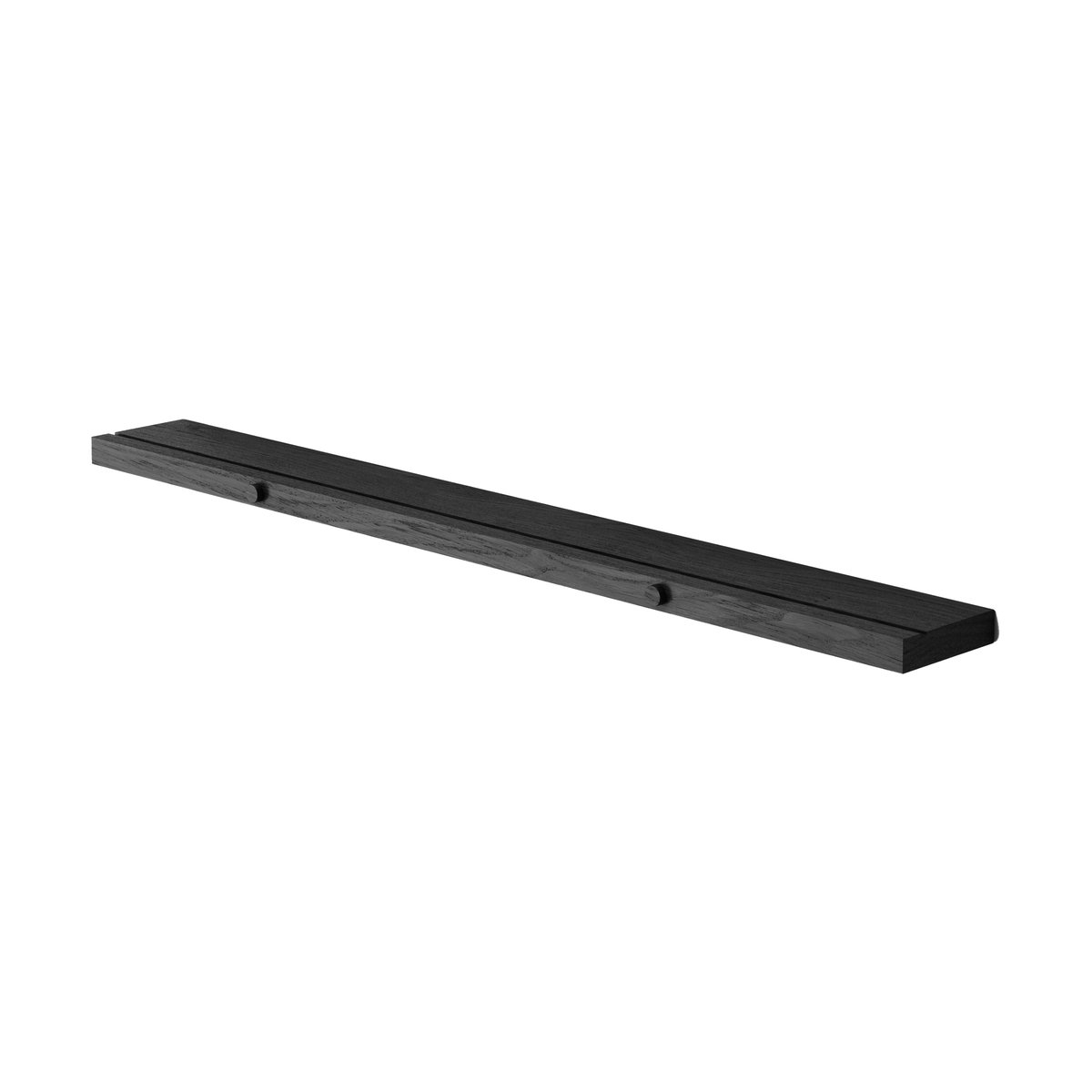 MOEBE Gallery shelf picture strip 70 cm Black