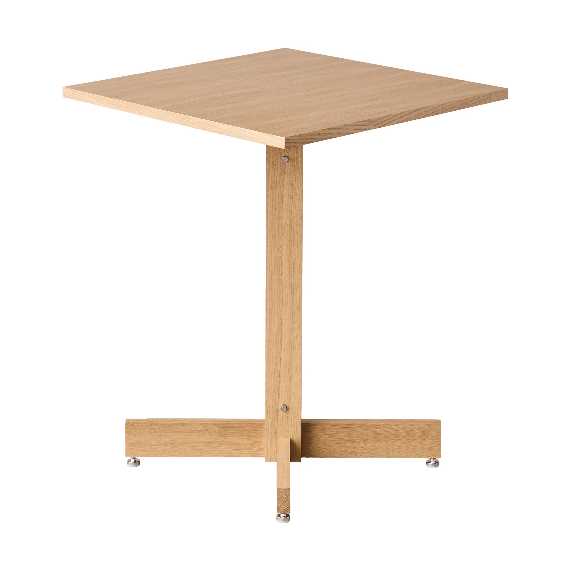 KUMU café table, Oiled oak, 60x60 cm MOEBE