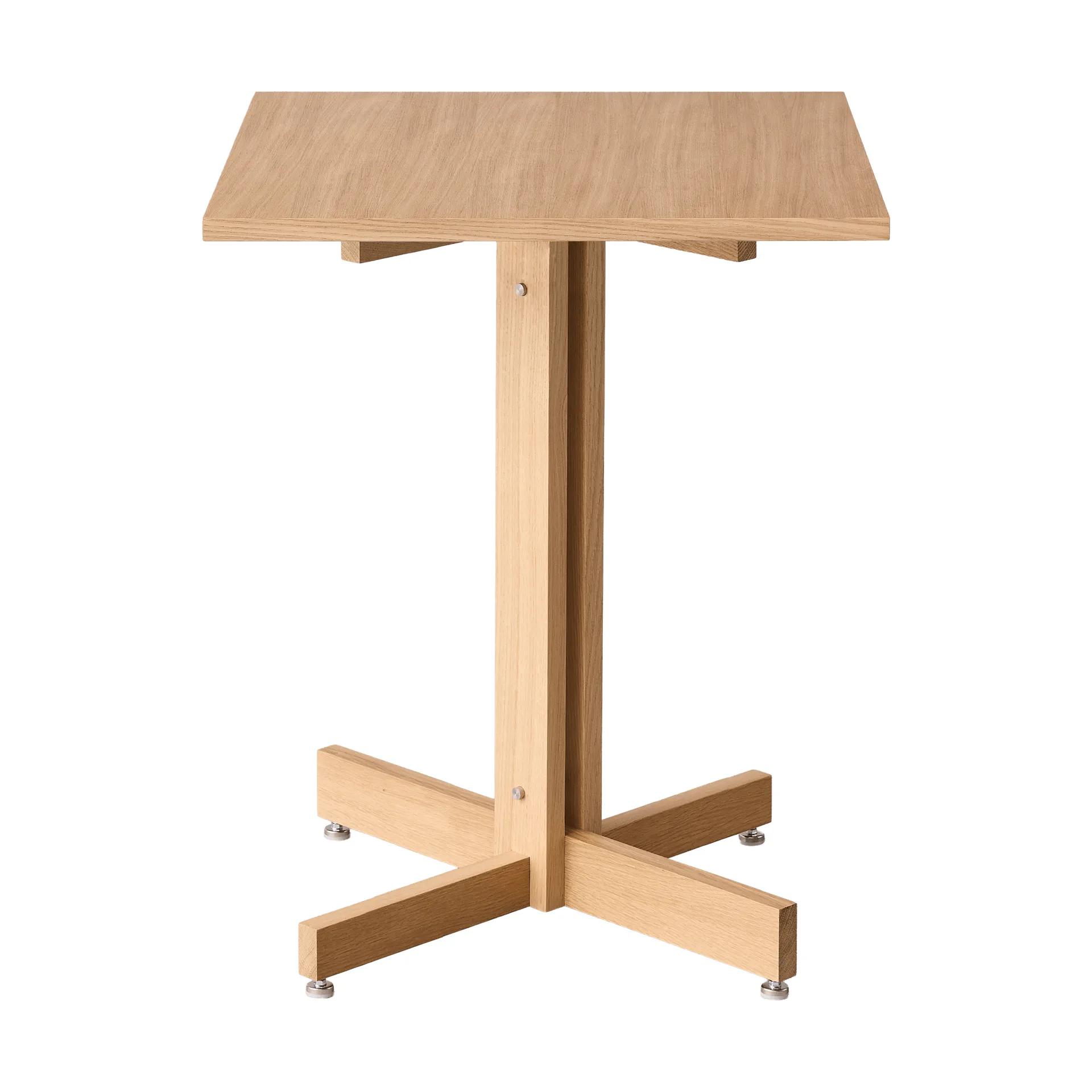 KUMU café table, Oiled oak, 60x60 cm MOEBE