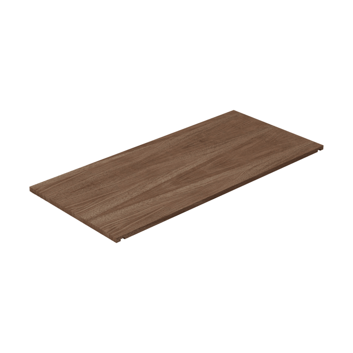 Lid to storage box 28x60 cm - Smoked oak - MOEBE