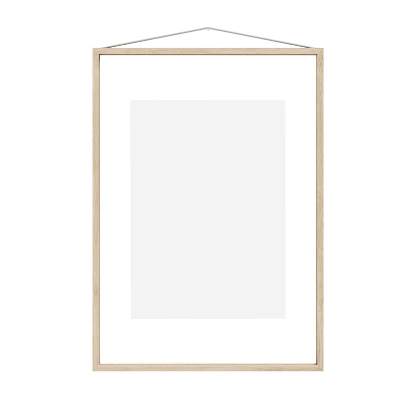 MOEBE Moebe ash frame A2 44.8x61.5 cm Transparent. Wood. Black