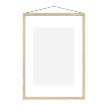 Moebe ash frame A3 31.9x44.1 cm - Transparent. Wood. Black - MOEBE