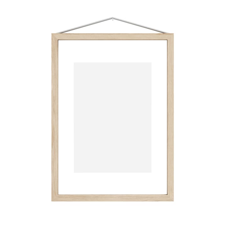 Moebe ash frame A4 23.2x31.7 cm - Transparent. Wood. Black - MOEBE