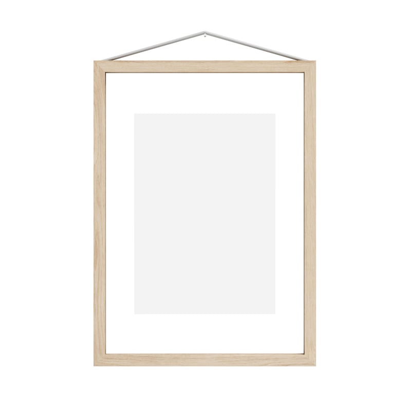 MOEBE Moebe ash frame A4 23.2x31.7 cm Transparent. Wood. Black
