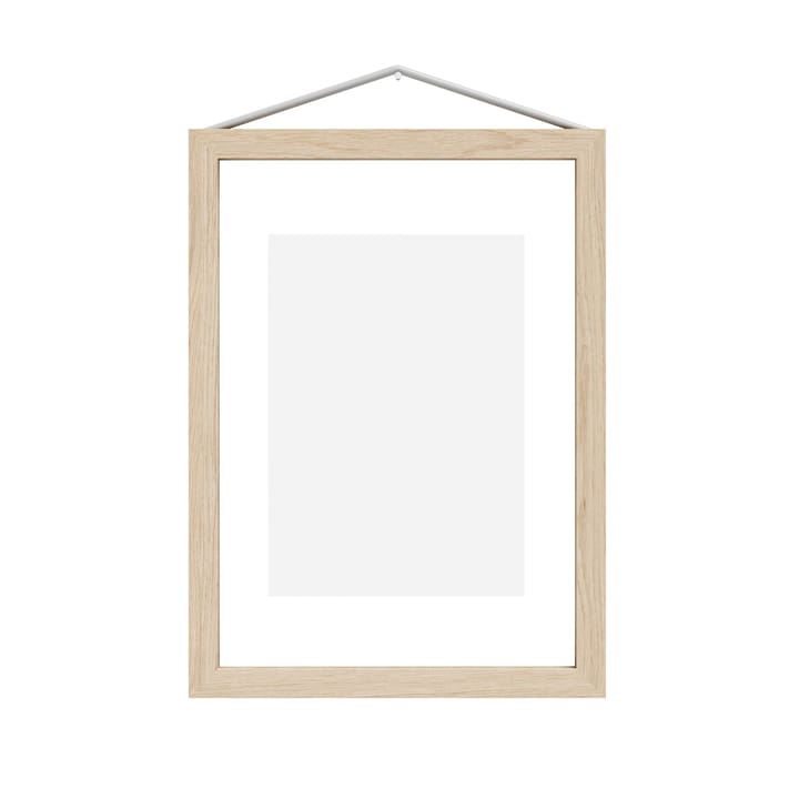 Moebe ash frame A5 16.8x23.2 cm - Transparent. Wood. Black - MOEBE