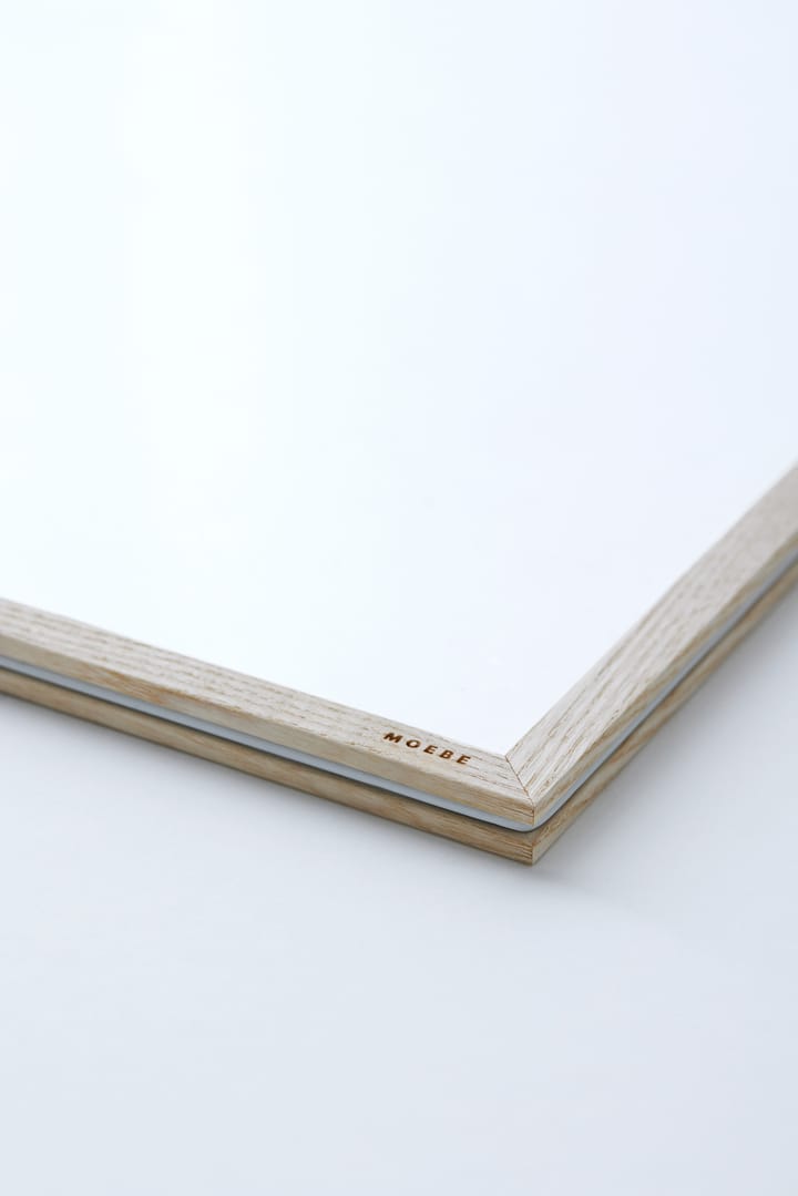 Moebe ash frame A5 16.8x23.2 cm, Transparent. Wood. Black MOEBE