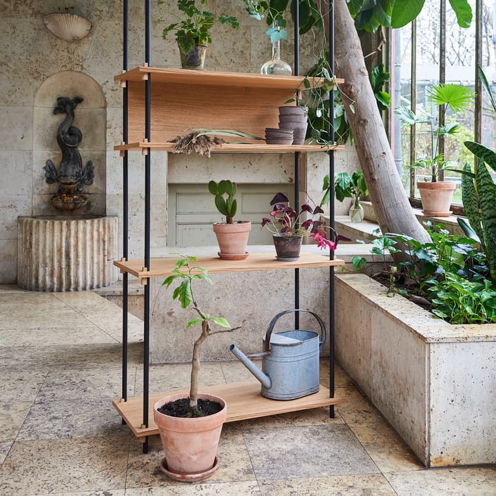 Moebe back to shelf 85 cm, Oak MOEBE