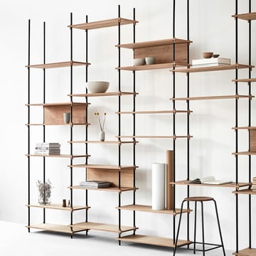 Moebe back to shelf 85 cm - Oak - MOEBE