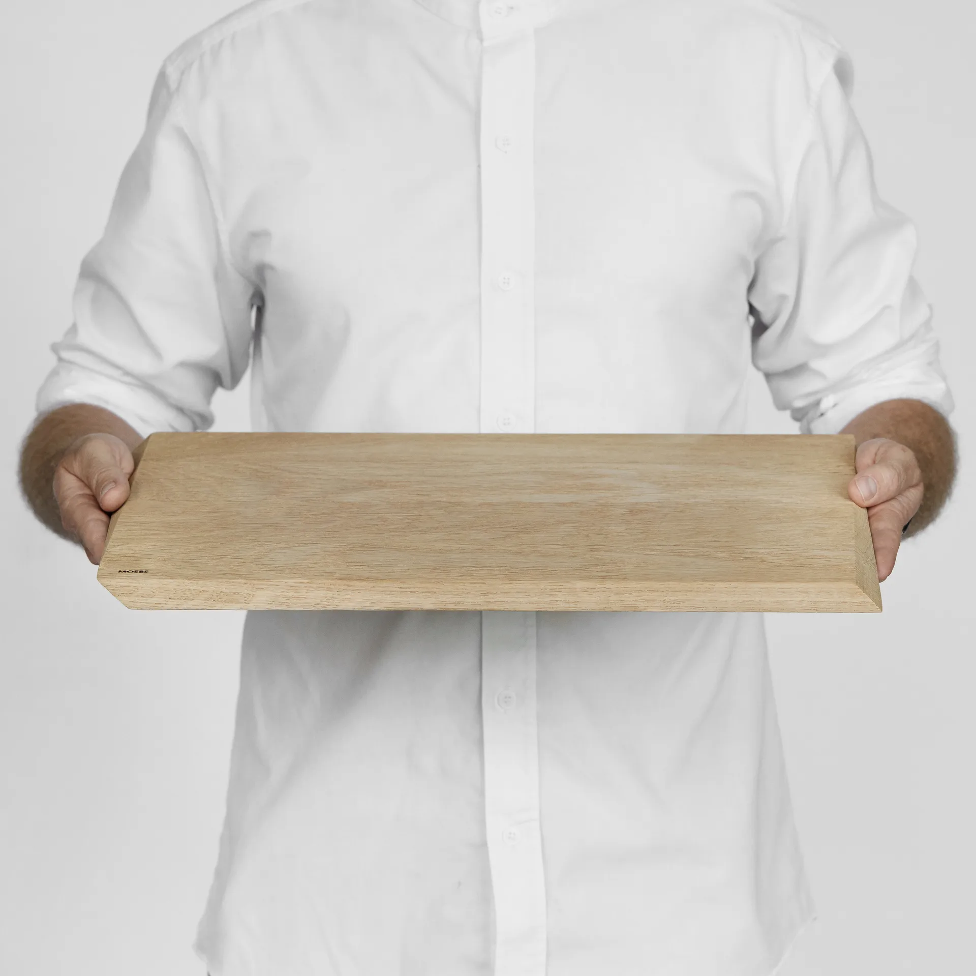 Moebe cutting board large 24.7x44 cm, beige MOEBE