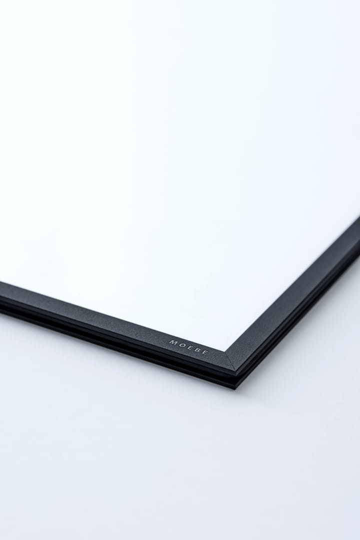 Moebe frame 40x50 cm, Transparent. Black MOEBE