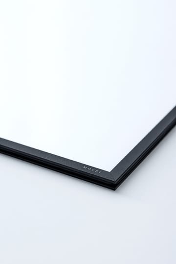 Moebe frame 50x70 cm - Transparent. Black - MOEBE