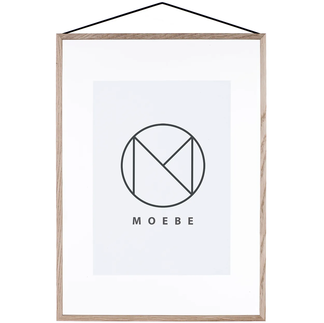 Moebe Frame A2 Oak | Scandinavian Design | Frames & Poster frames | Brown