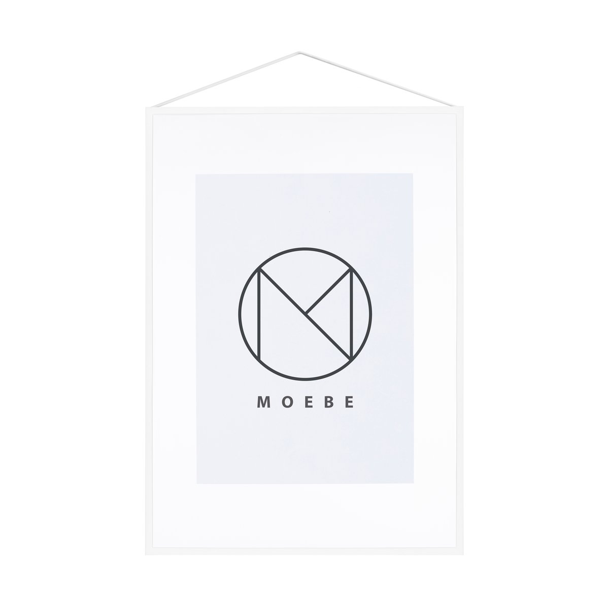 Moebe Frame A2 White | Scandinavian Design | Frames & Poster frames | White