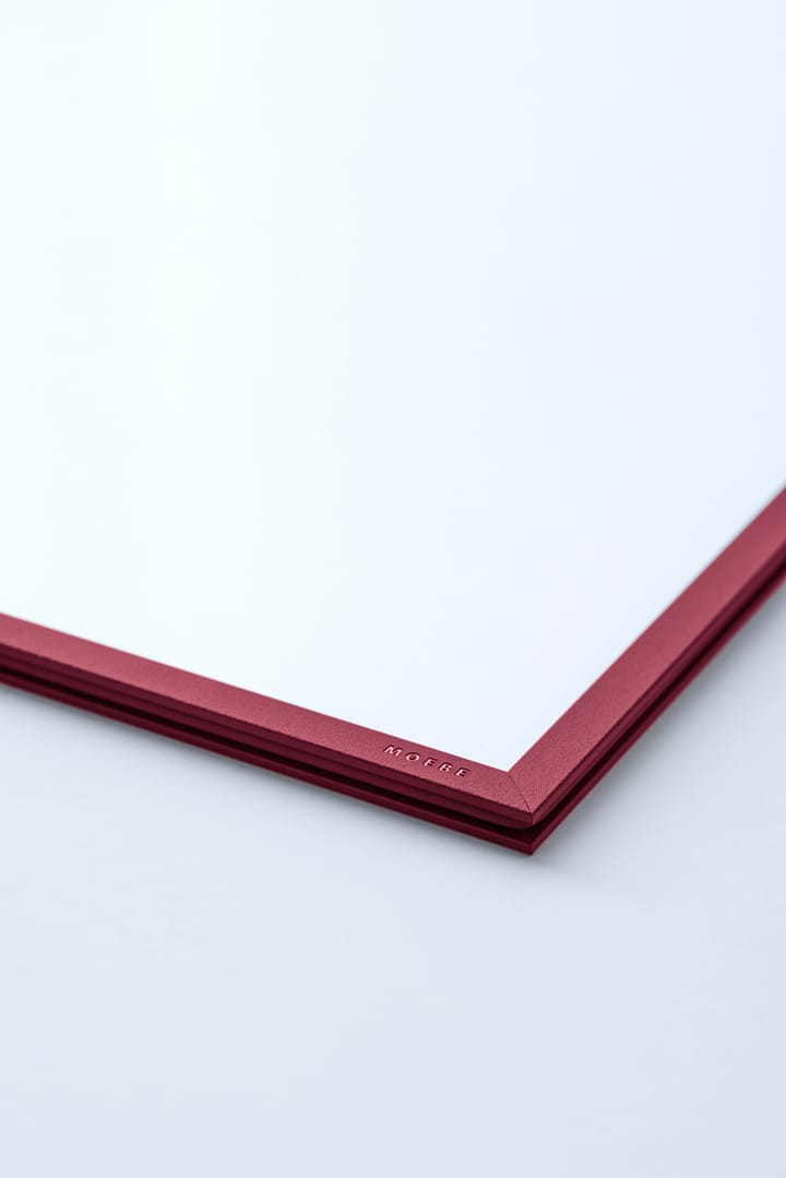 Moebe frame A3 31.3x43.6 cm, Transparent. Red MOEBE