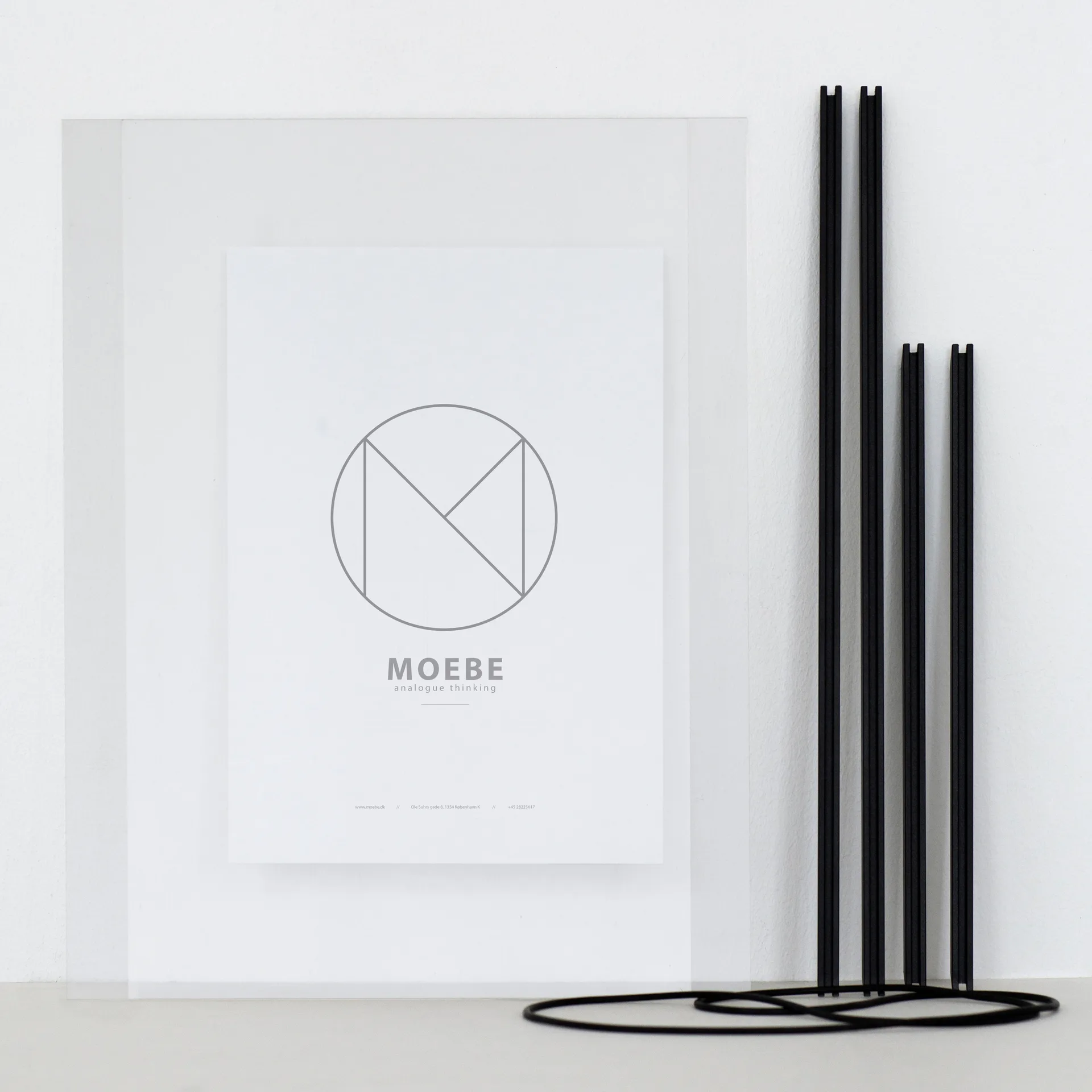 Moebe Frame A3 31,7x44 cm, Black MOEBE