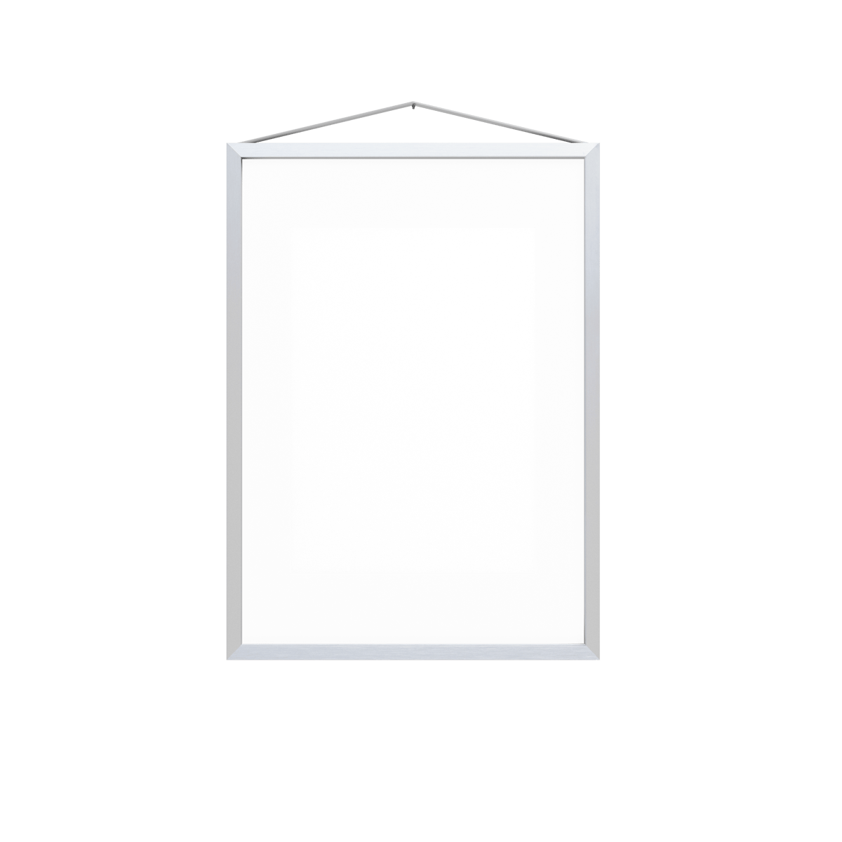 Moebe Frame A3 31,7x44 cm Brushed aluminium | Scandinavian Design | Frames & Poster frames | Silver-coloured