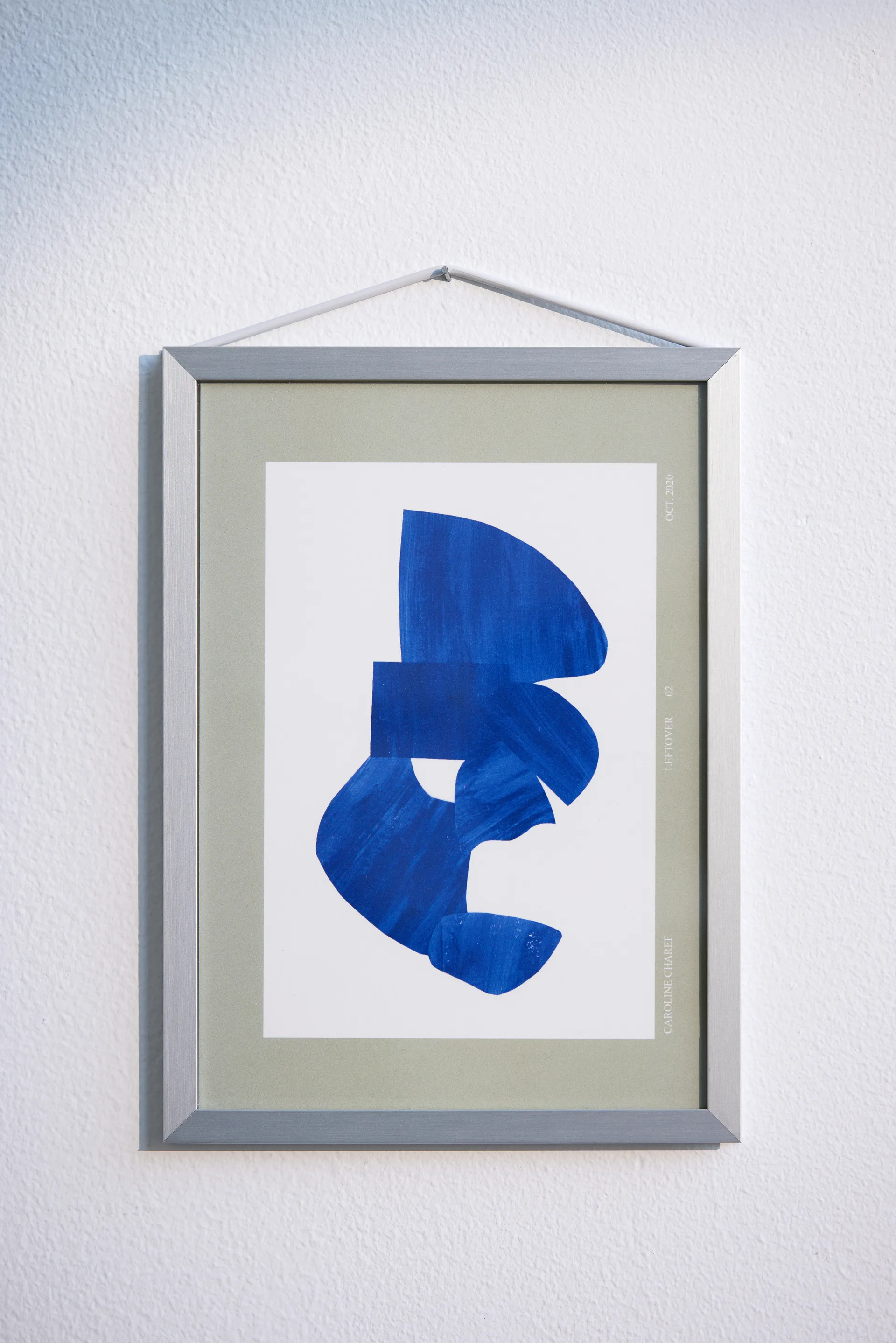 Moebe frame A4 22.6x31.3 cm, Brushed aluminium MOEBE