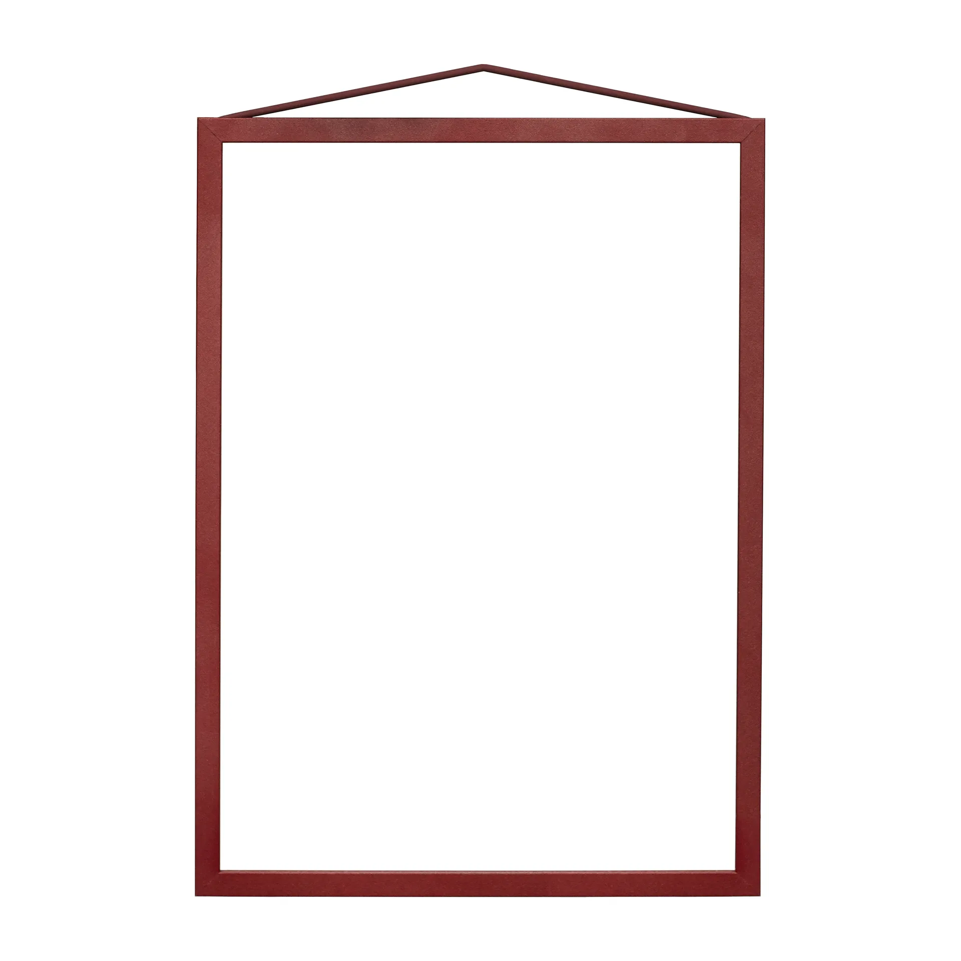 Moebe frame A4 22.6x31.3 cm, Transparent. Red MOEBE