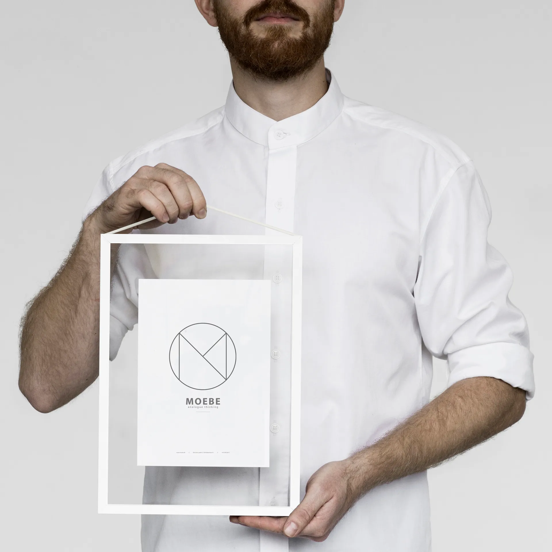 Moebe Frame A4 23x31,7 cm, White MOEBE