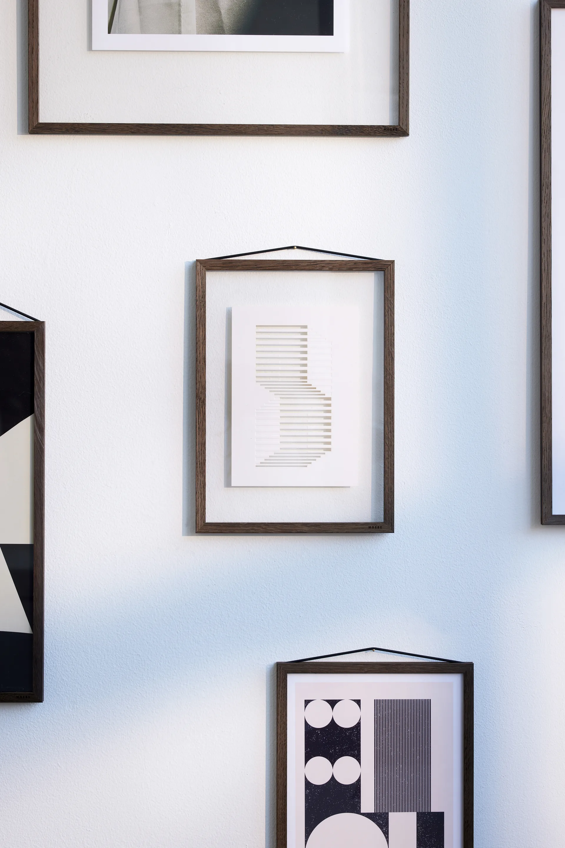 Moebe frame A5 16.5x22.7 cm, Smoked oak MOEBE