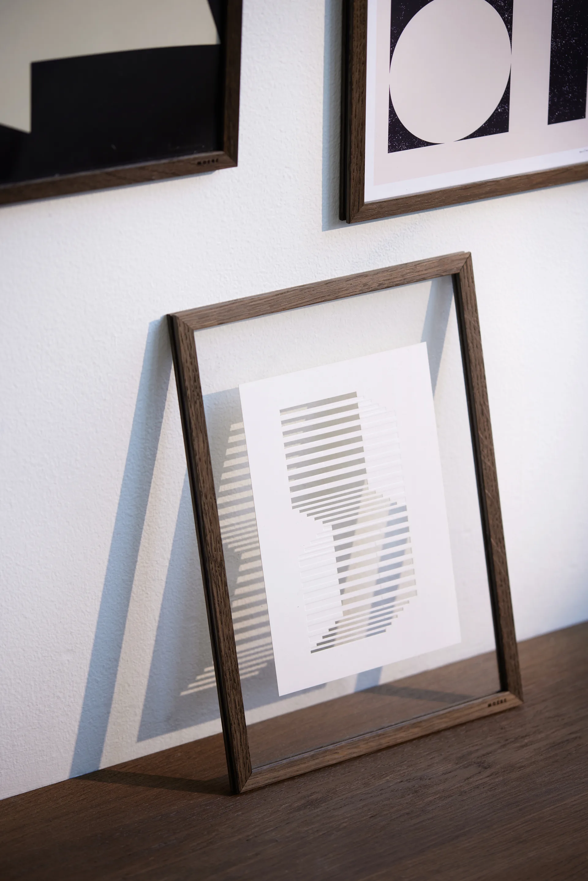 Moebe frame A5 16.5x22.7 cm, Smoked oak MOEBE