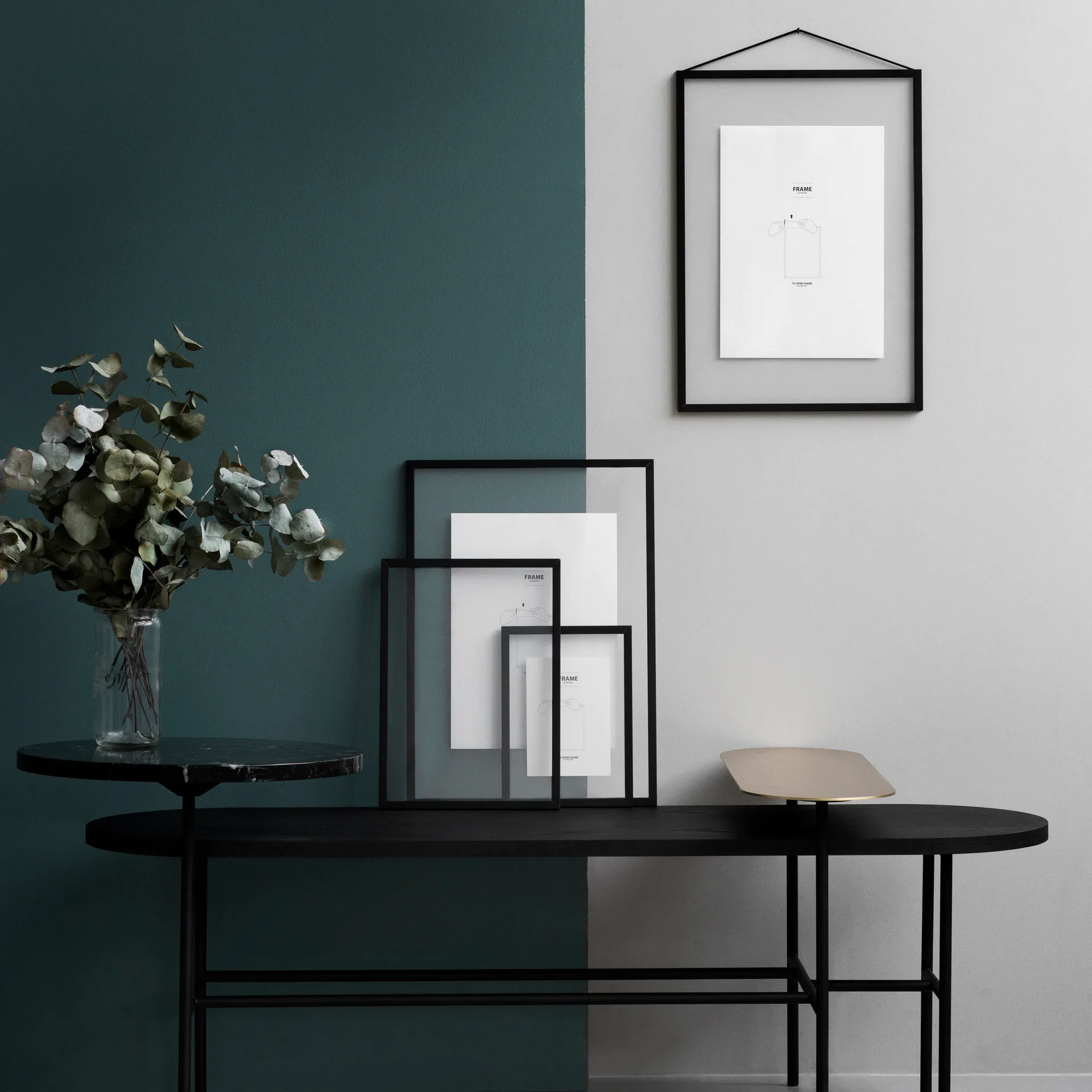 Moebe Frame A5 16,8x23 cm, Black MOEBE