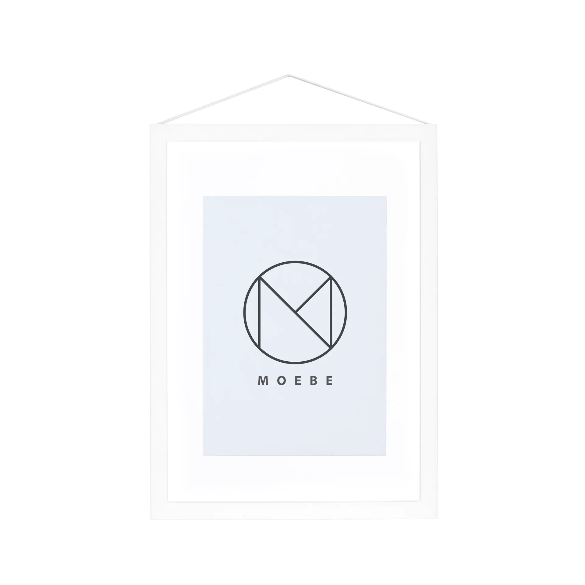Moebe Frame A5 16,8x23 cm, White MOEBE