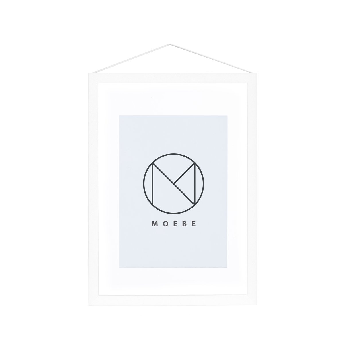 MOEBE Moebe Frame A5 16,8x23 cm White | Scandinavian Design | Frames & Poster frames | White