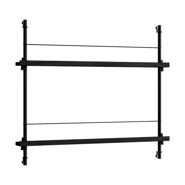 Moebe magazine rack, Black-black MOEBE
