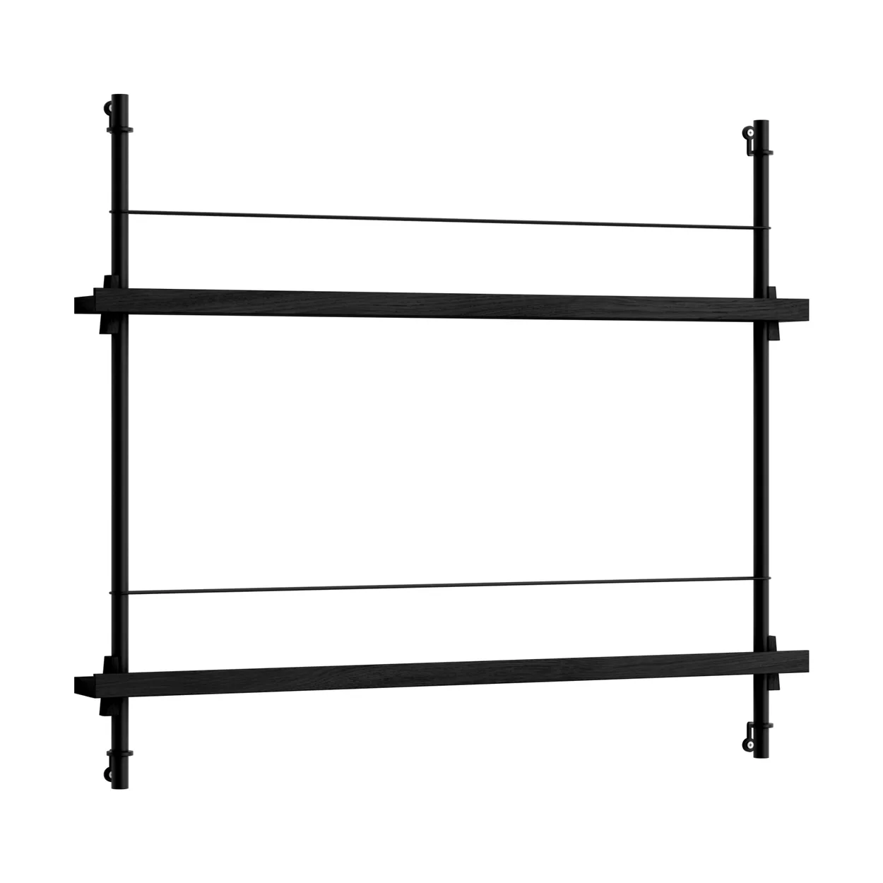 Moebe magazine rack Black-black | Scandinavian Design | Magazine racks | Black