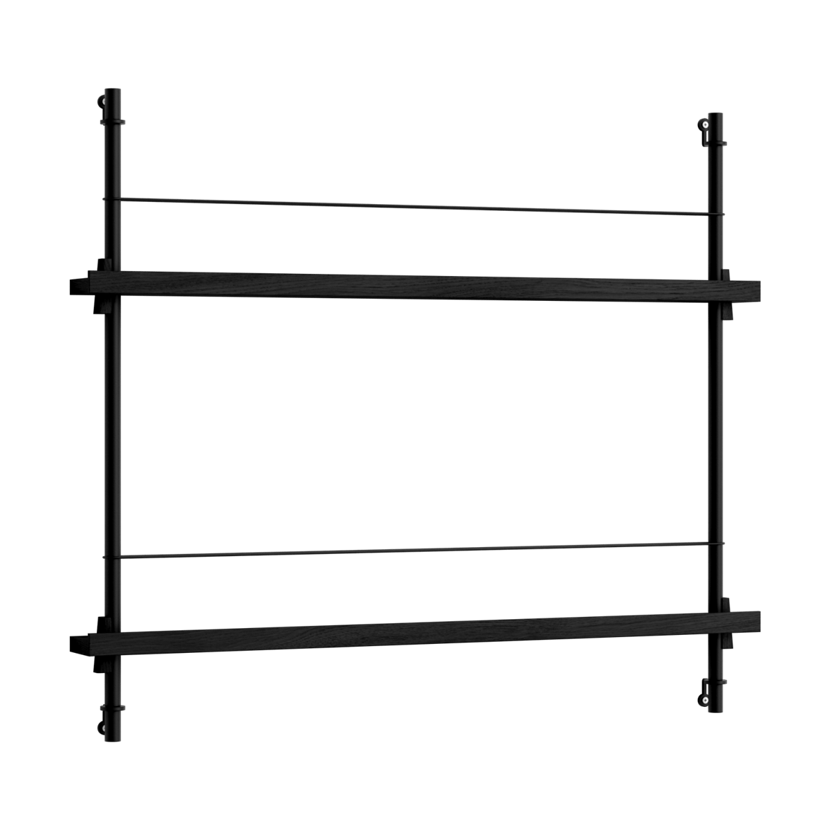 Moebe magazine rack Black-black | Scandinavian Design | Magazine racks | Black