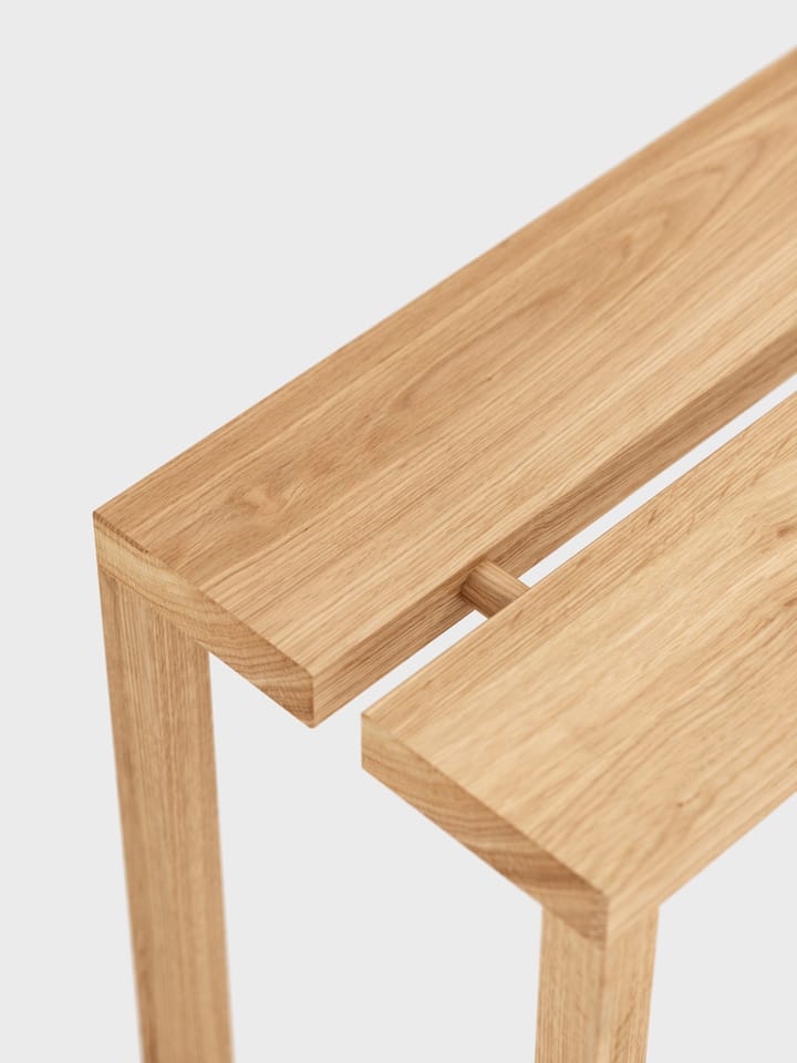 Moebe Peg bench 90x27.5x44 cm - Oak - MOEBE