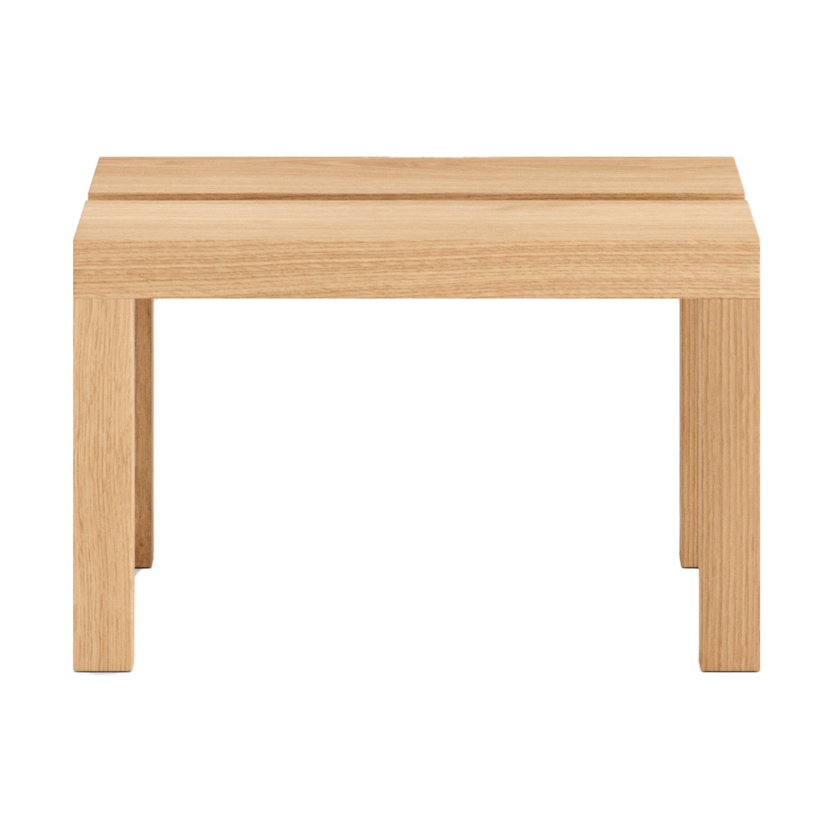 MOEBE Moebe Peg stool small 35x27.5x22 cm Oak | Scandinavian Design | Stools | Brown