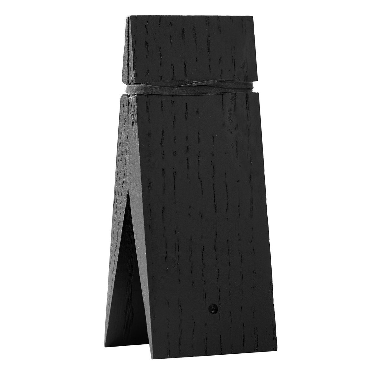 Moebe Pinch wooden clip Blackpainted oak | Scandinavian Design | Clothes hooks & hangers | Black