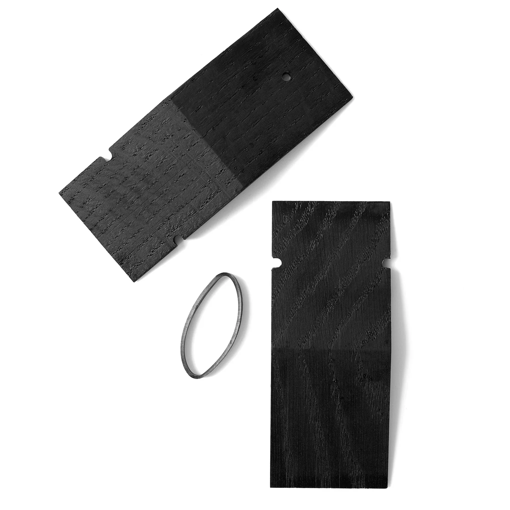 Moebe Pinch wooden clip, Blackpainted oak MOEBE