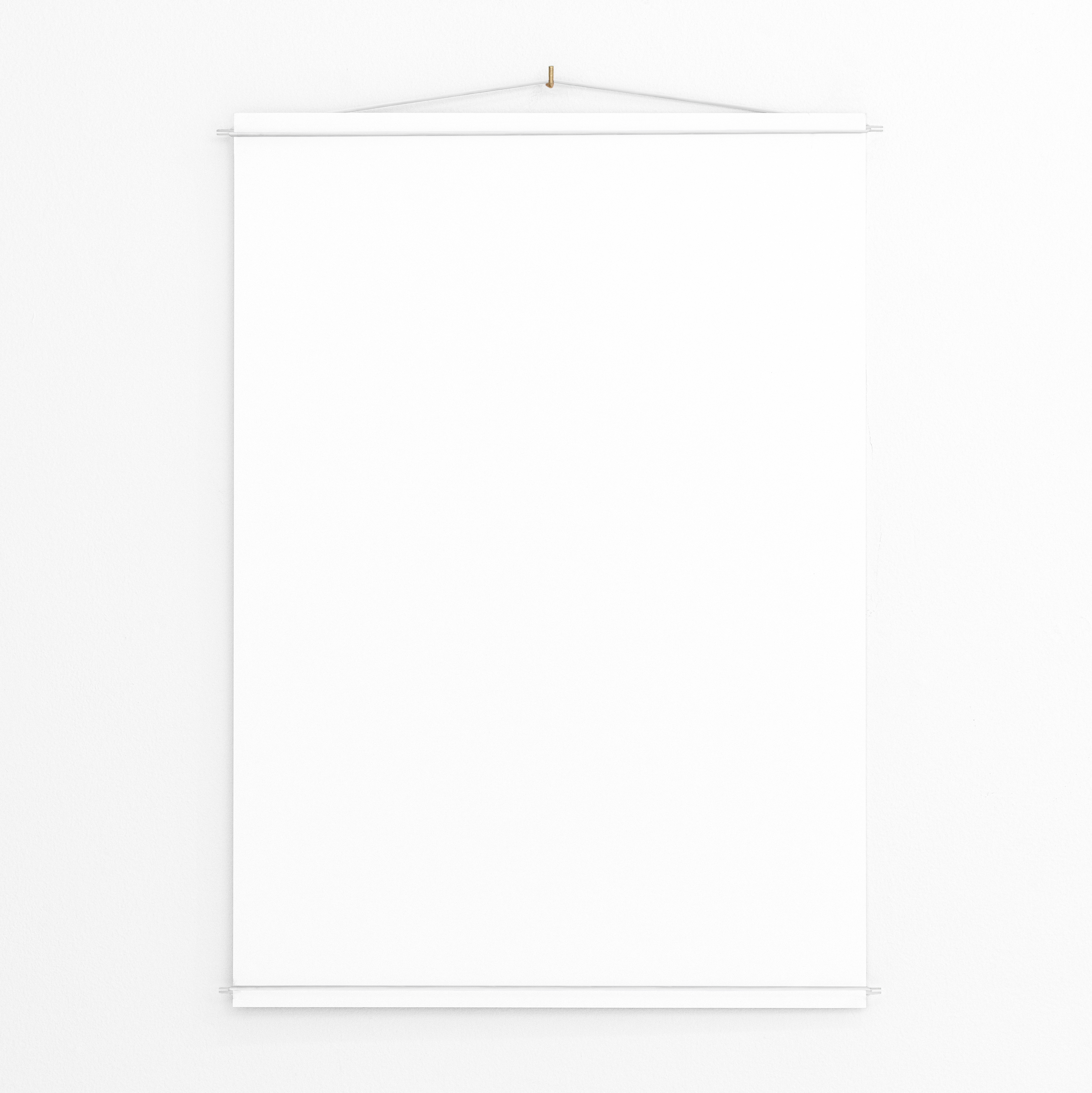 【入手困難】MOEBE POSTER HANGER (white) Moebe Poster hanger 50x70 cm from MOEBE - NordicNest.com