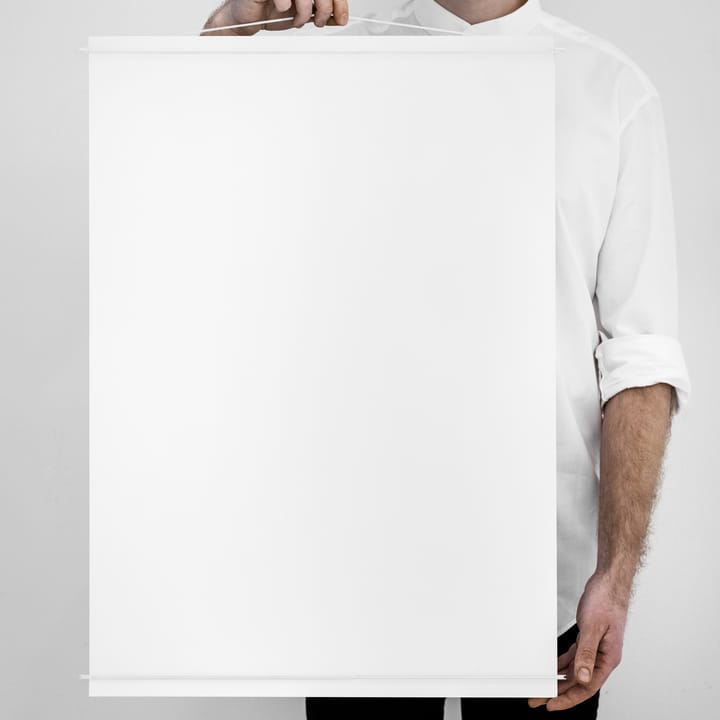 Moebe Poster hanger 50x70 cm - White - MOEBE