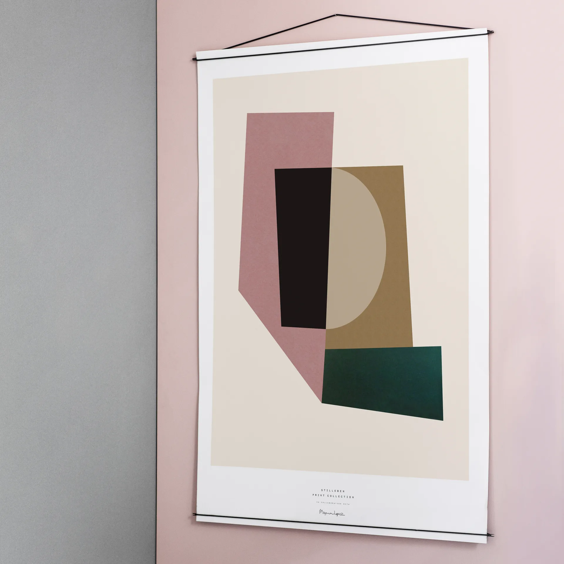 Moebe poster hanger 70x100 cm, Black MOEBE