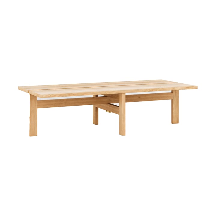 Moebe rectangular coffee table coffee table large - Oak - MOEBE