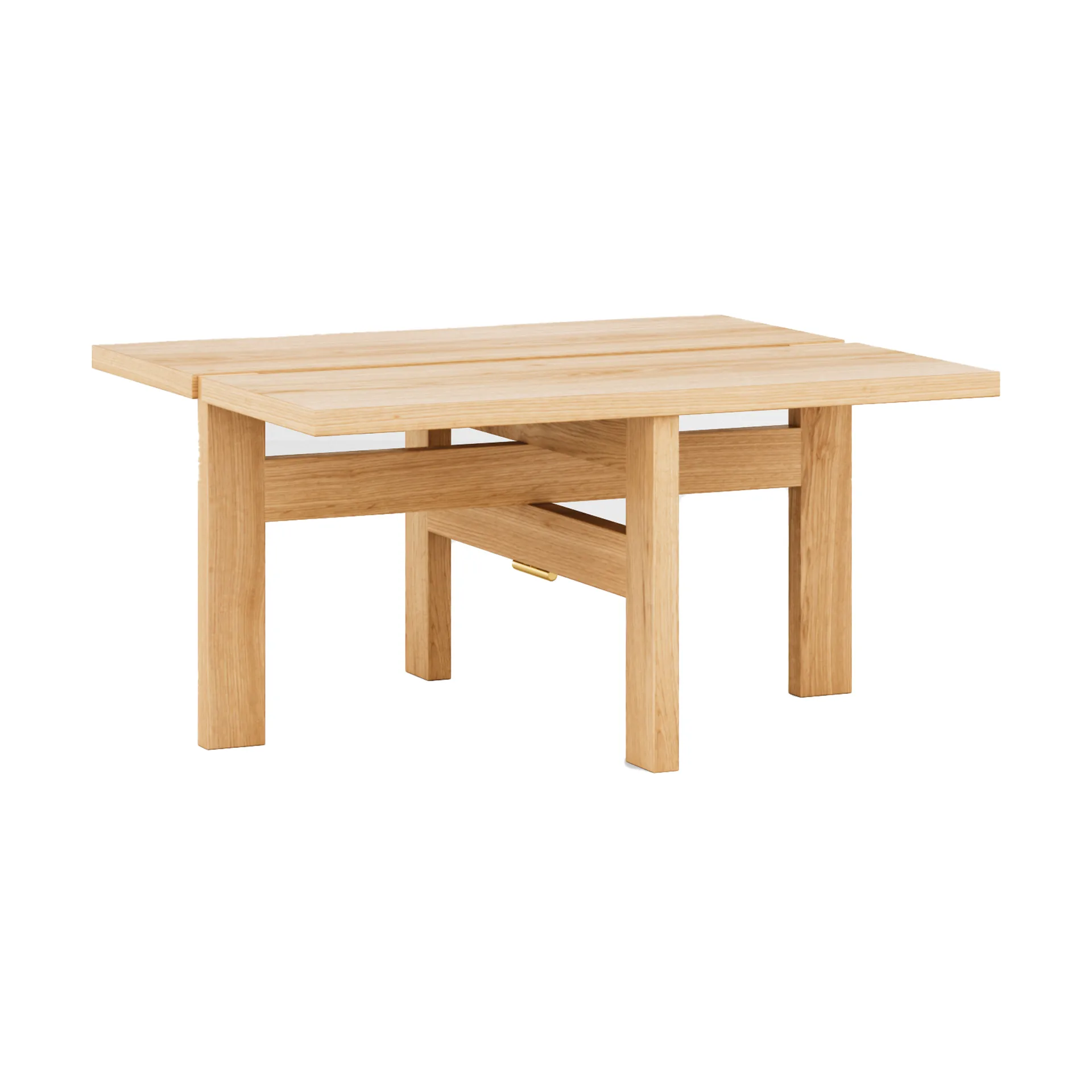 Moebe rectangular coffee table coffee table small, Oak MOEBE