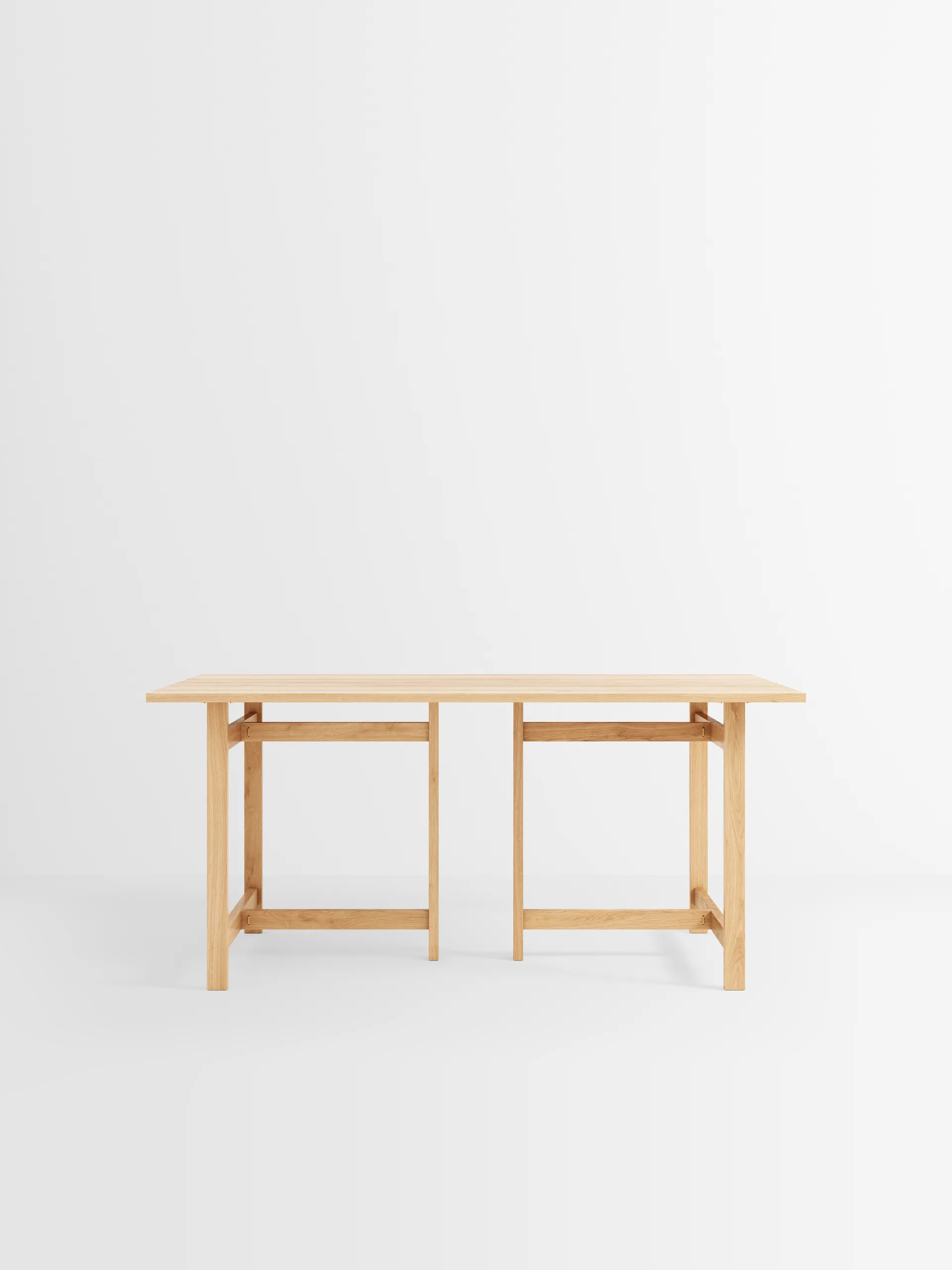 Moebe rectangular dining table 160x90 cm, Oak MOEBE