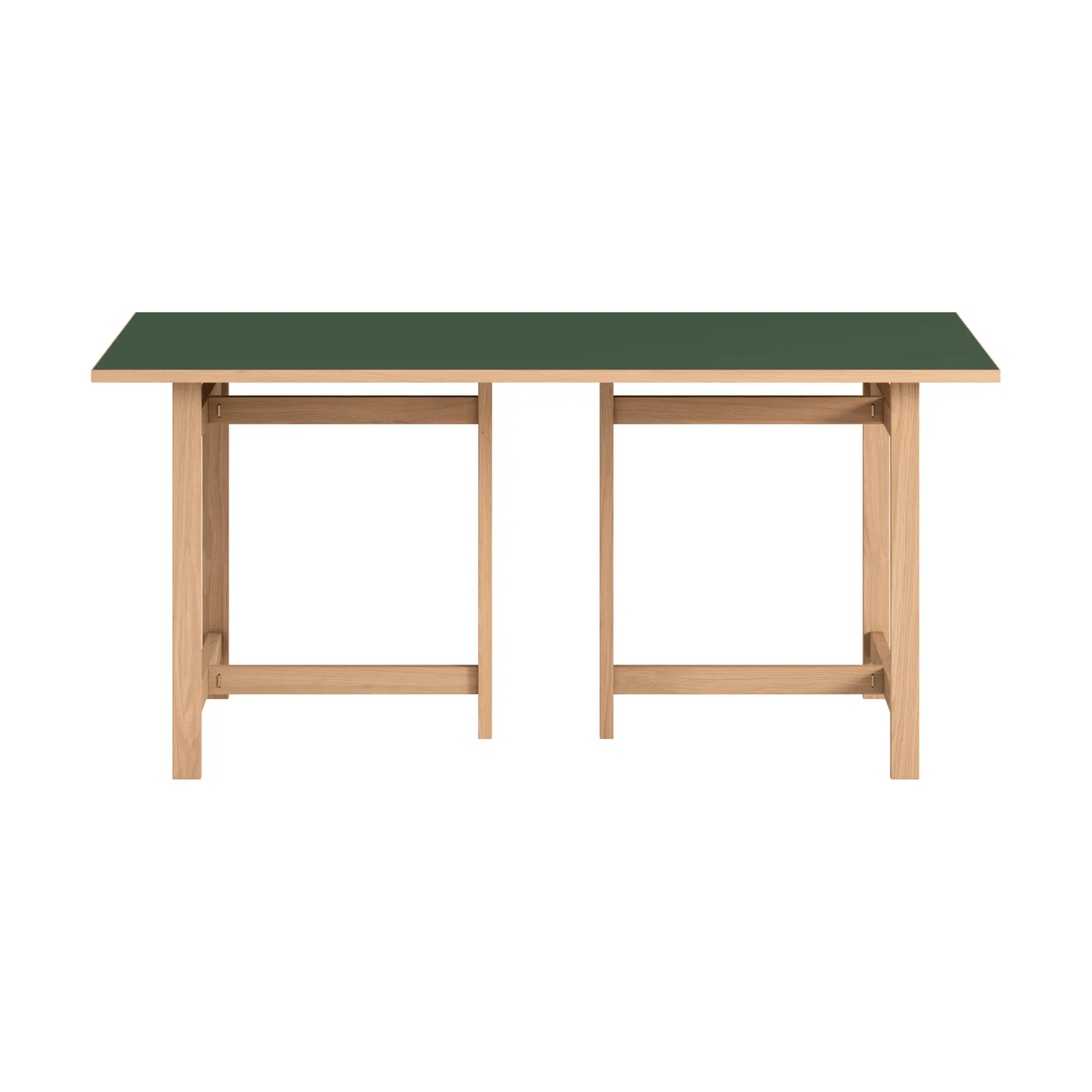 Moebe Rectangular dining table, Green, 160x90 cm MOEBE