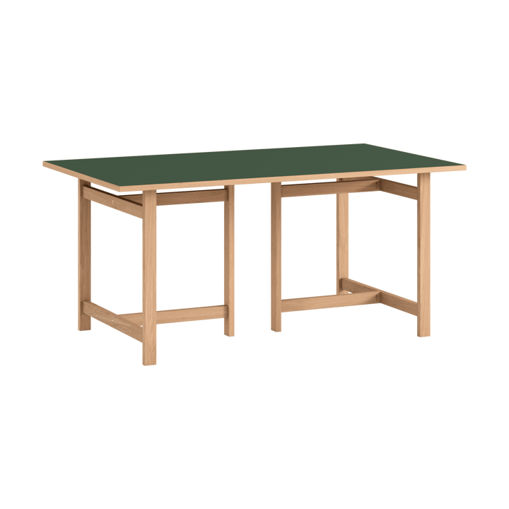 Moebe Rectangular dining table, Green, 160x90 cm MOEBE