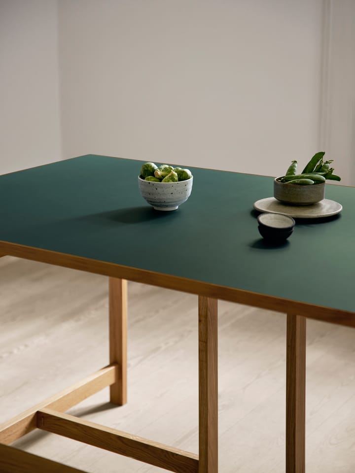 Moebe Rectangular dining table, Green, 160x90 cm MOEBE