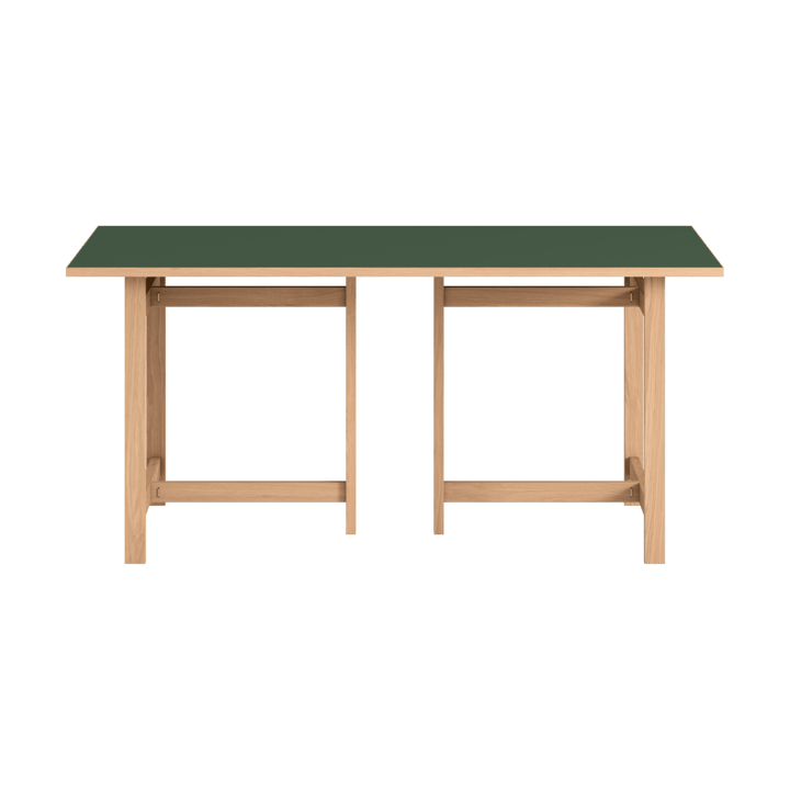 Moebe Rectangular dining table - Green, 220x90 cm - MOEBE