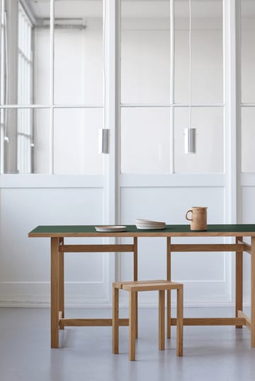 Moebe Rectangular dining table - Green, 220x90 cm - MOEBE